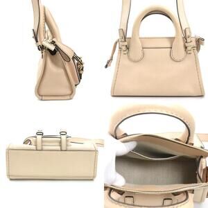 Chloe EDITH handbag Beige bag leather pink Tan shoulder